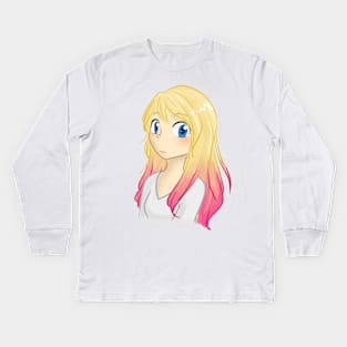 AnnaMae Fan Shirt Kids Long Sleeve T-Shirt